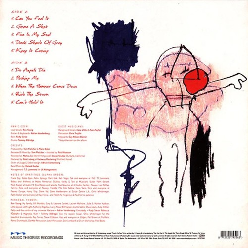 Manic Eden - Manic Eden (Piros - LP)