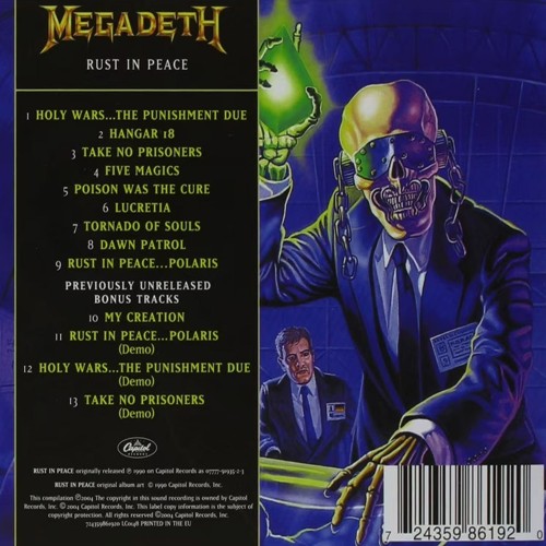 Megadeth - Rust in Peace (CD)