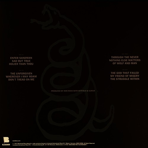 Metallica - Metallica (2LP)