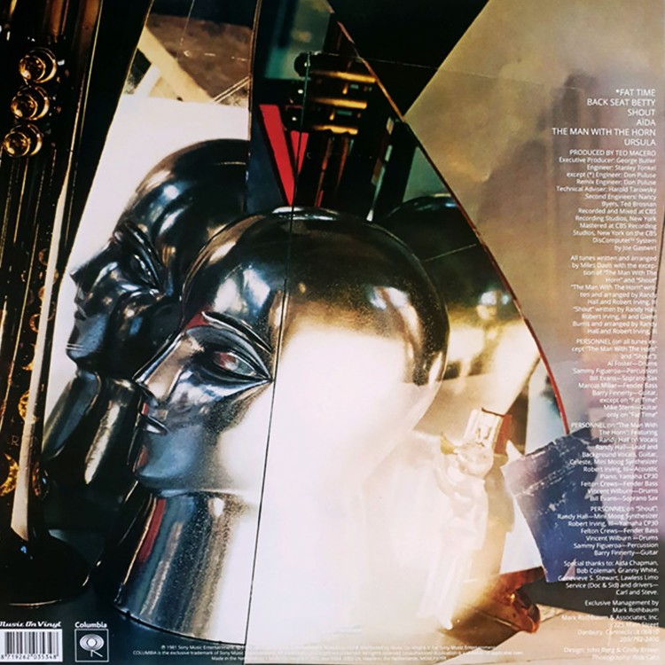Miles Davis - The Man With The Horn (Arany - LP)