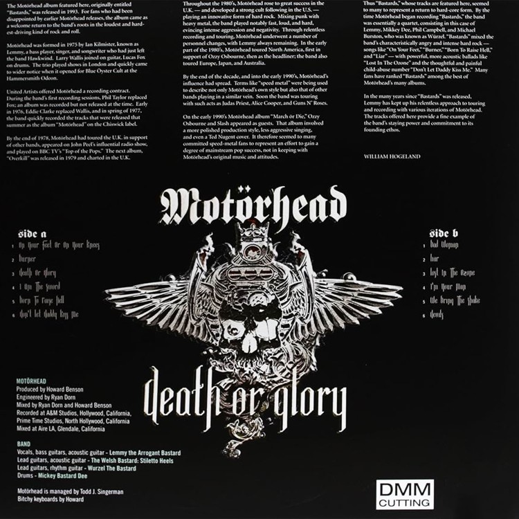 Motörhead  - Death or Glory (Ezüst - LP)