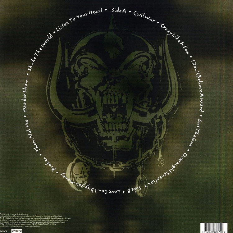 Motörhead - Overnight Sensation [25th Anniversary] (Zöld Füstös - LP)