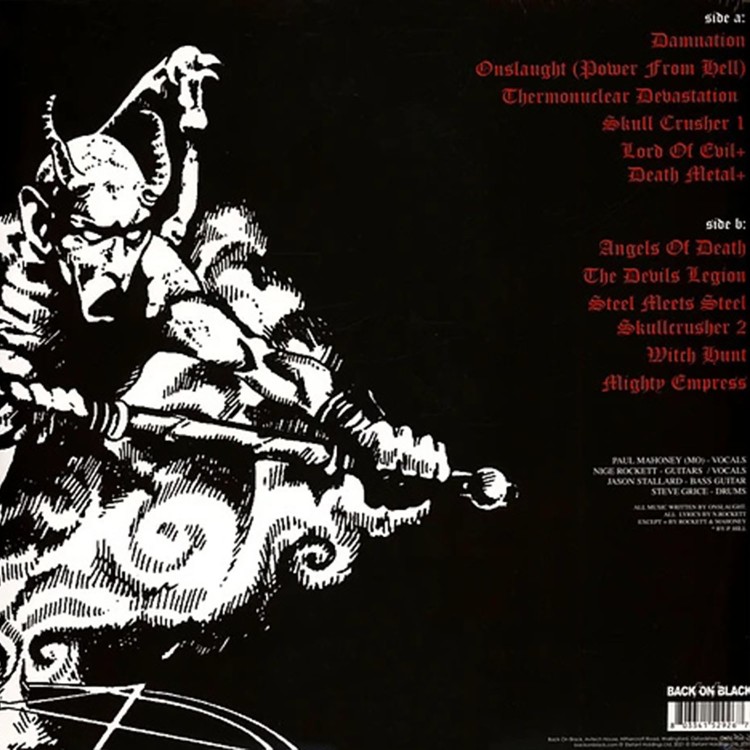 Onslaught - Power From Hell (Lila fehér splatter - LP)