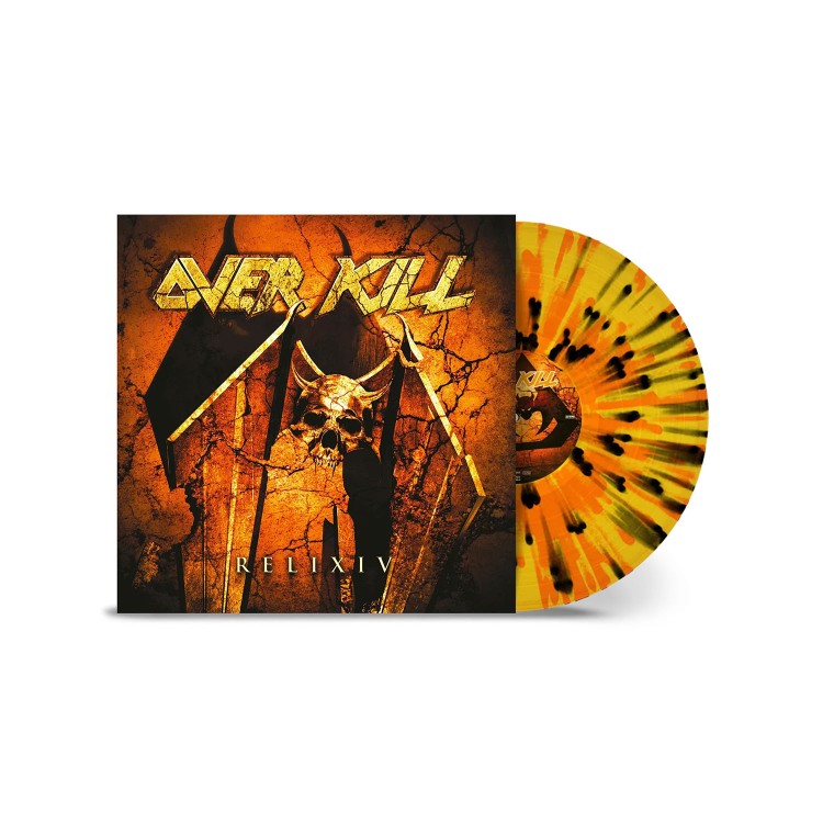 Overkill - ReliXIV (Sárga/Narancs Fekete - LP)