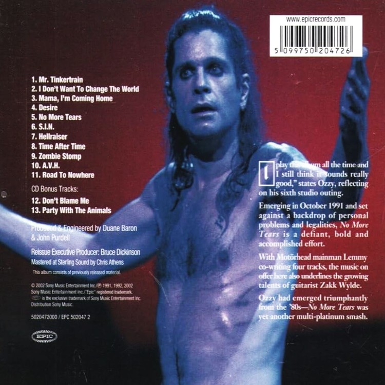 Ozzy Osbourne - No More Tears (CD)