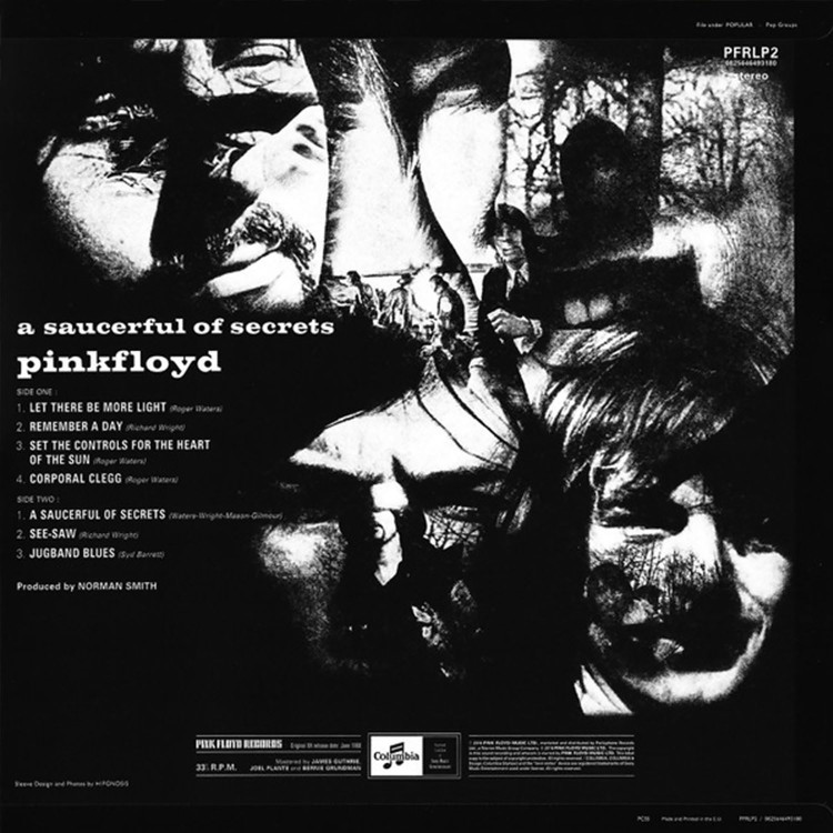 Pink Floyd - A Saucerful Of Secrets [2016 - Remastered] (LP)