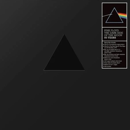 Pink Floyd - The Dark Side Of The Moon [50th Anniversary - Deluxe Box Set] (2CD + 2LP + 2Blu-ray + DVD + 7"SP)