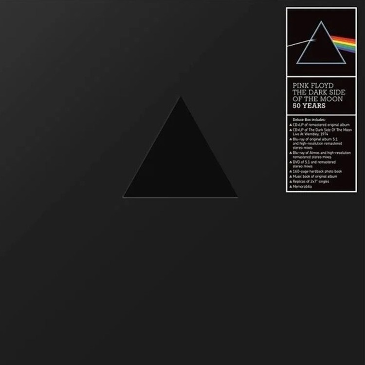 Pink Floyd - The Dark Side Of The Moon [50th Anniversary - Deluxe Box Set] (2CD + 2LP + 2Blu-ray + DVD + 7"SP)