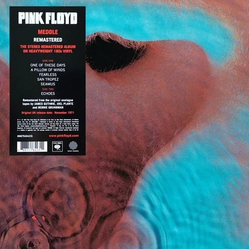 PINK FLOYD／MEDDLE 2016年180g重量盤 Pink Floyd - Meddle [2016 - Remastered] (LP)