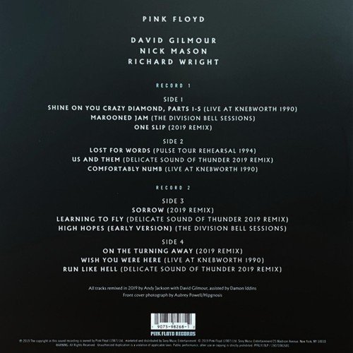 Pink Floyd - The Later Years 1987-2019 (2LP)