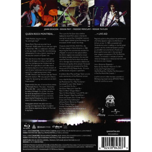Queen - Rock Montreal + Live Aid (2Blu-ray)