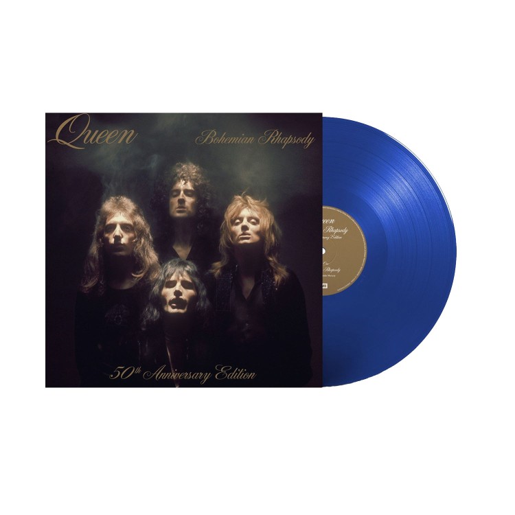 Queen - Bohemian Rhapsody [50th Anniversary] (Kék - Single LP)