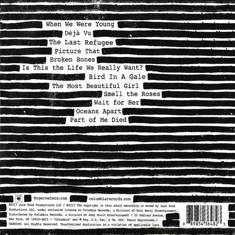 Roger Waters - Is This The Life We Really Want? (CD) Roger Waters - Is This The Life We Really Want? (CD)