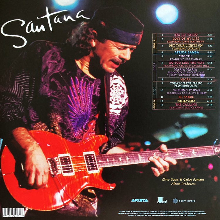 Santana - Supernatural (Kék - 2LP)
