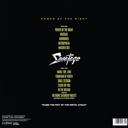 Savatage - Power of the Night (Clear - LP)