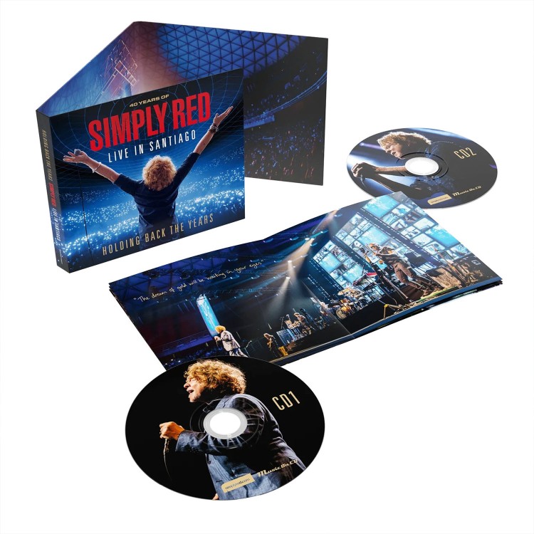 Simply Red - Holding Back the Years: 40 Years Of Simply Red - Live in Santiago (2CD)