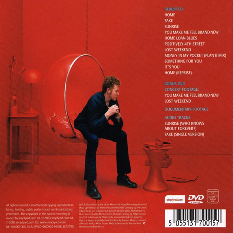 Simply Red - Home (CD+DVD)