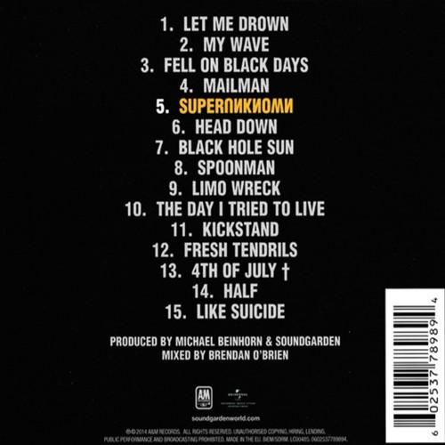 Soundgarden - Superunknown (CD)