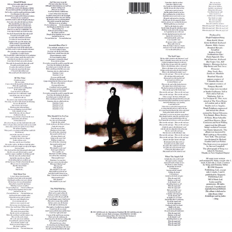 Sting - The Soul Cages (LP)