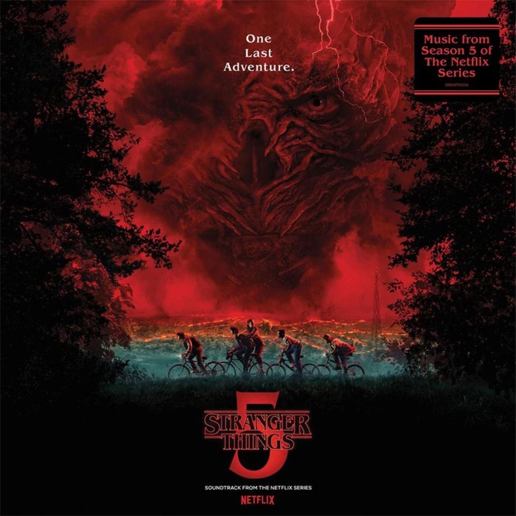 Válogatott Előadók - Stranger Things: Season 5 (Füstös Óceánkék - LP)
