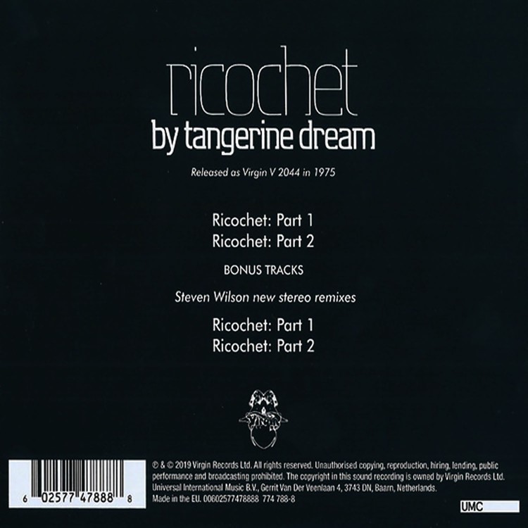 Tangerine Dream - Ricochet (CD)