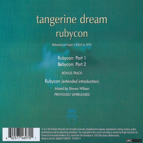 Tangerine Dream - Rubycon (CD)