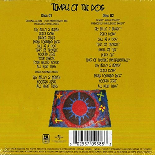 Temple of the Dog - Temple of the Dog [25th Anniversary] (2CD)