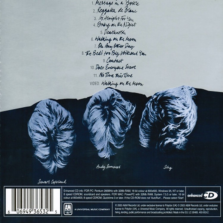 The Police - Reggatta de Blanc (CD) The Police - Reggatta de Blanc (CD)