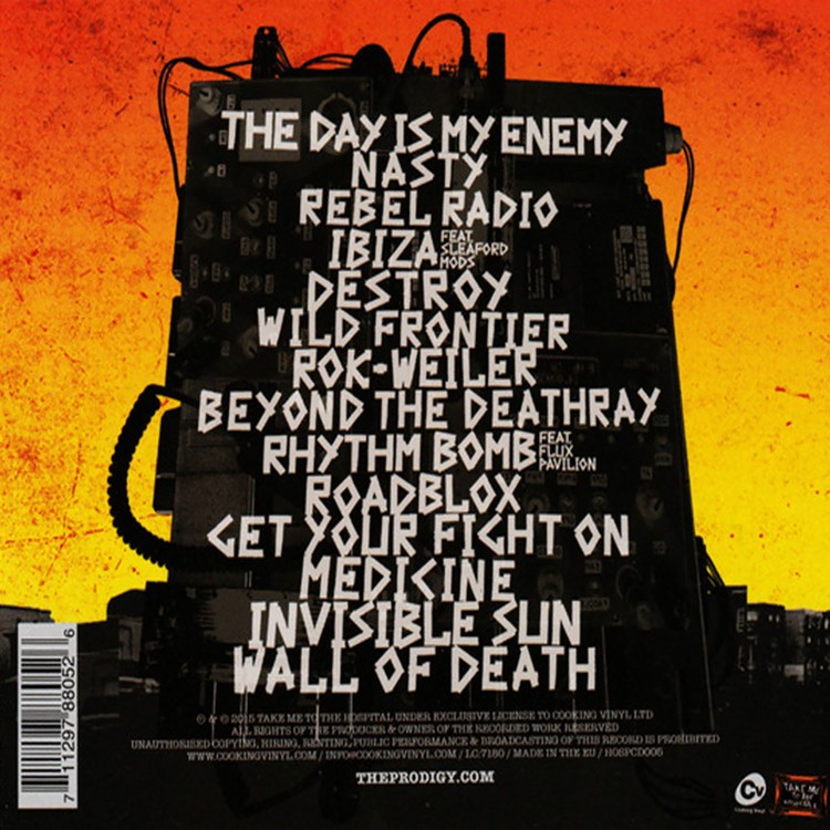 The Prodigy - The Day Is My Enemy (CD)