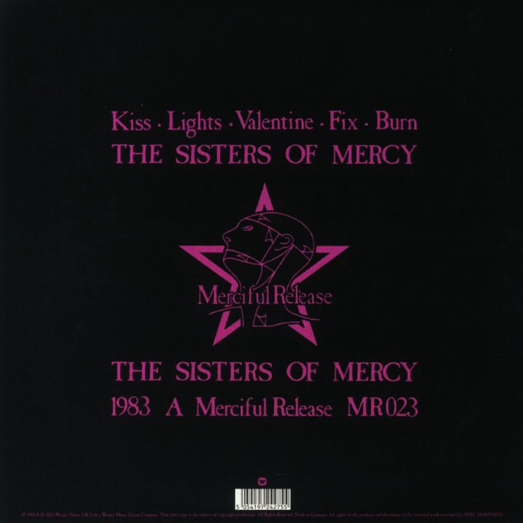 The Sisters Of Mercy - The Reptile House E.P (Füstös-EP)