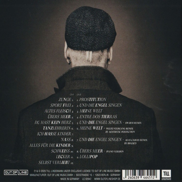 Till Lindemann - Zunge 2025 (2CD) Till Lindemann - Zunge 2025 (2CD)