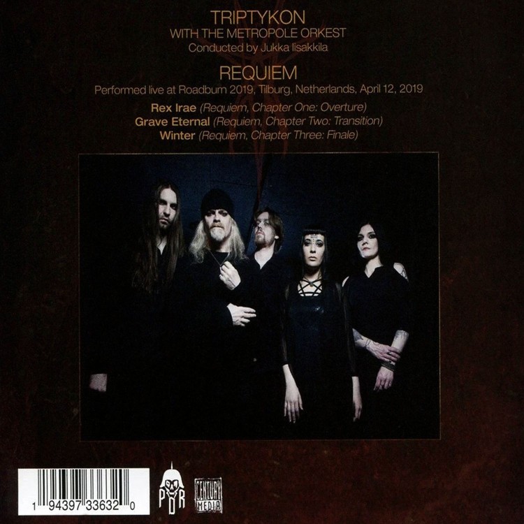 Triptykon with the Metropole Orkest - Requiem [Live At Roadburn 2019] (CD)