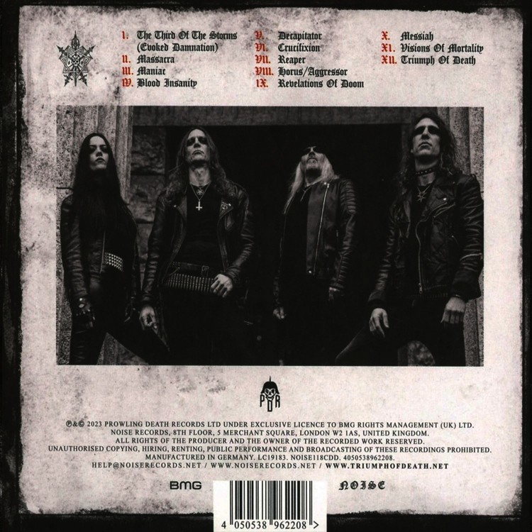 Triumph Of Death - Resurrection Of The Flesh [Triumph Of Death Live, 2023] (CD)
