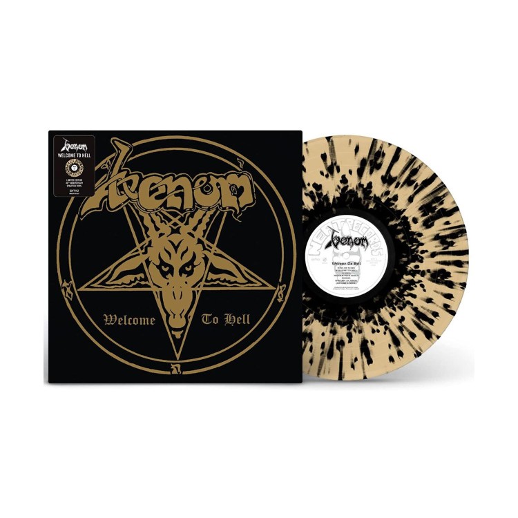 Venom - Welcome To Hell [40th Anniversary] (Fekete/Arany Splatter - 2LP)