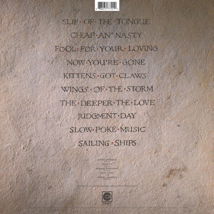 Whitesnake - Slip Of The Tongue (LP)
