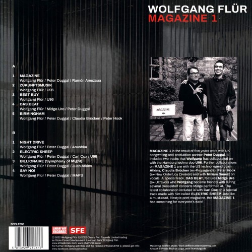 Wolfgang Flür - Magazine 1 (LP)