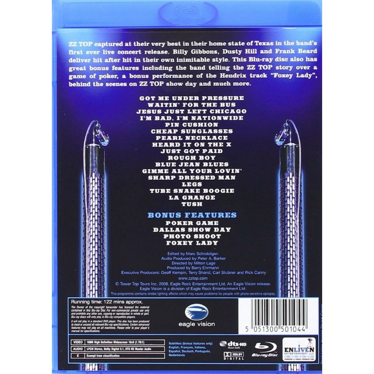 ZZ Top - Live from Texas (Blu-ray)