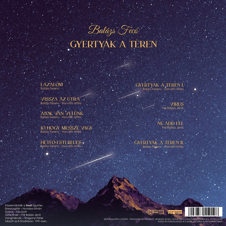 Balázs Fecó - Gyertyák a téren (Lila - LP)