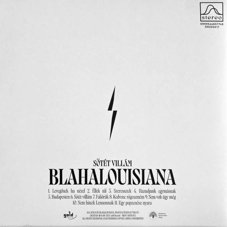 Blahalouisiana - Sötét villám (LP) Blahalouisiana - Sötét villám (LP)