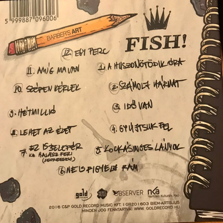 Fish! - Idő van (CD)