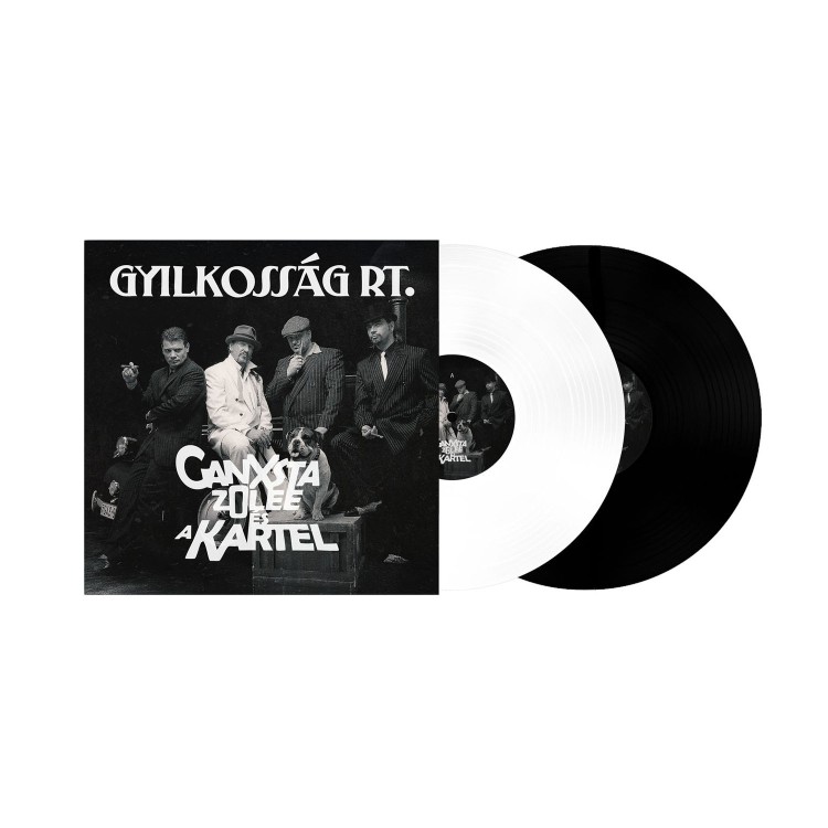 Ganxsta Zolee és a Kartel - Gyilkosság RT. (Fehér/Fekete - 2LP)