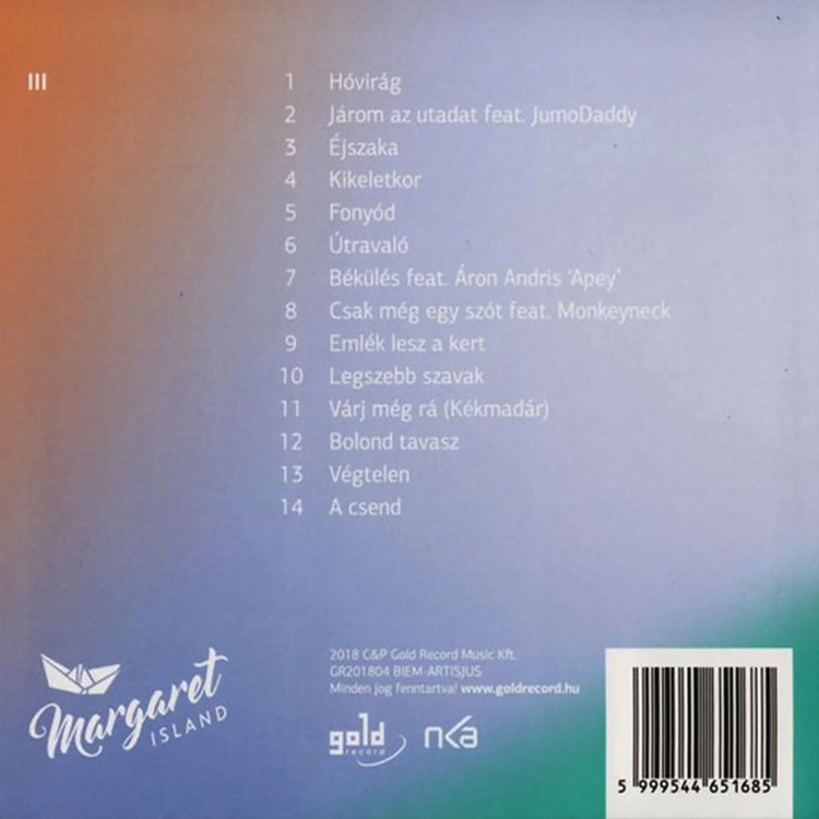 Margaret Island - III (CD) Margaret Island - III (CD)