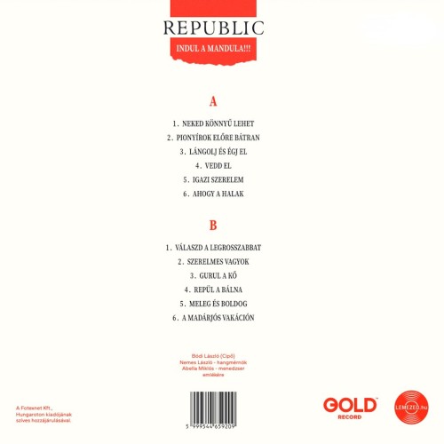 Republic - Indul a mandula!!! (LP)