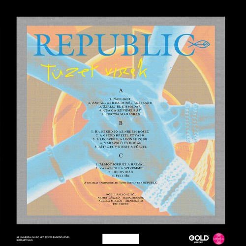 Republic -  Tüzet viszek (2LP)