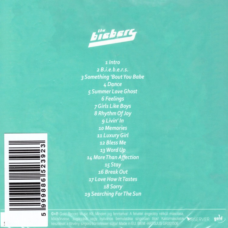 The Biebers - The Biebers (CD) The Biebers - The Biebers (CD)