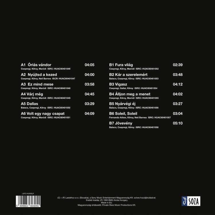 Csepregi Éva - Fura világ (LP) Csepregi Éva - Fura világ (LP)