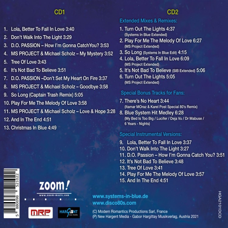  Systems in Blue - Blue Universe (CD)