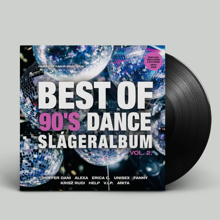 Válogatás - Best of 90's dance slágeralbum vol.2. (LP)