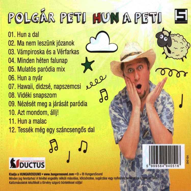 Polgár Peti - Hun a Peti (CD)