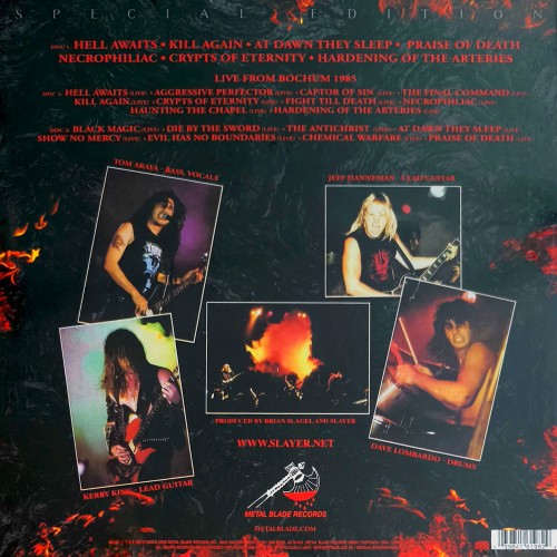 Slayer - Hell Awaits [40. Jubileumi díszdoboz] (3CD)